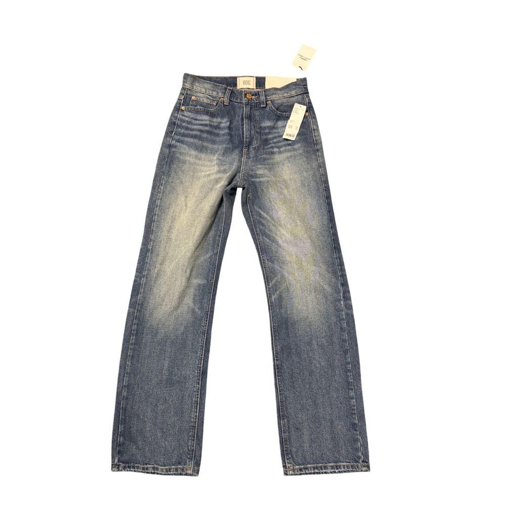 BDG Urban Outfitters Cowboy Jean Medium Wash Straight Leg Denim Size 27 NEW